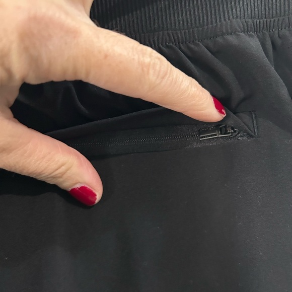 Athleta Brooklyn Ankle Pants Womens Sz 18 Zip Pockets Lightweight Pull On Travel - Picture 6 of 12